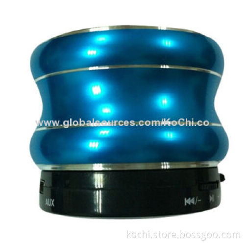 Small Bluetooth speaker with high quality/desk/table light functions, acrylic caseNew